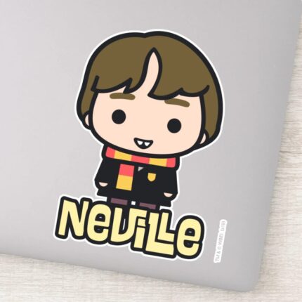 Neville Longbottom Cartoon Character Art Sticker