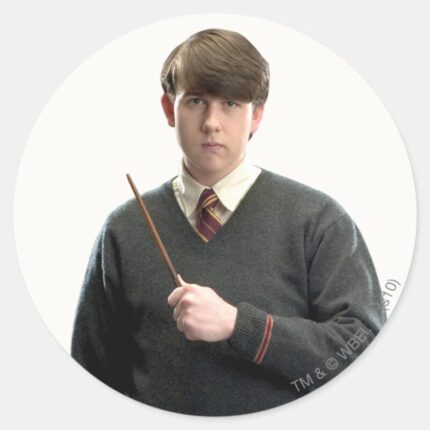 Neville Longbottom Crossed Arms Classic Round Sticker