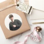 Neville Longbottom Crossed Arms Classic Round Sticker