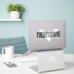 Nightwing Hi Tech Name Graphic Sticker