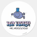 No Way Classic Round Sticker