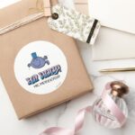 No Way Classic Round Sticker