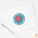 Nutty As A Squirrels Breakfast Classic Round Sticker