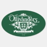 OLIVANDERS™ Makers Of Fine Wands Oval Sticker