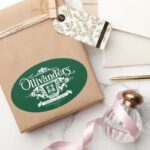 OLIVANDERS™ Makers Of Fine Wands Oval Sticker