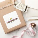 Off The Wall Square Sticker