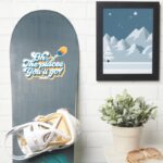 Oh The Places Youll Go Quote With Balloon Sticker