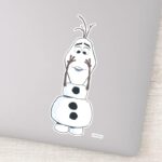 Olaf With No Nose Sticker