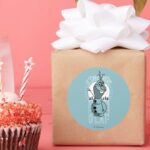 Olaf I Love Heat Classic Round Sticker