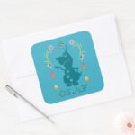 Olaf Summer Fever Square Sticker