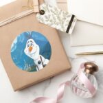 Olaf Today Will Be Perfect Classic Round Sticker