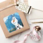 Olaf Today Will Be Perfect Square Sticker