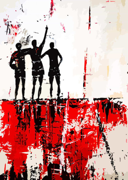 Old Trafford Football Poster