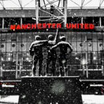 Old Trafford Stadium Football Poster