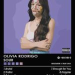 Olivia Rodrigo Sour Music Poster
