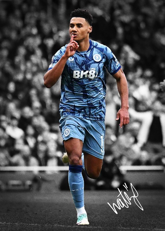 Ollie Watkins Soccer Poster