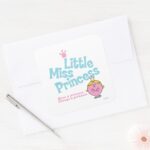 Once A Princess Square Sticker