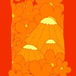 Orange Spring Spring Vibes Poster