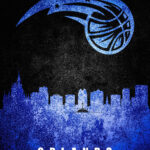 Orlando City Skyline Poster