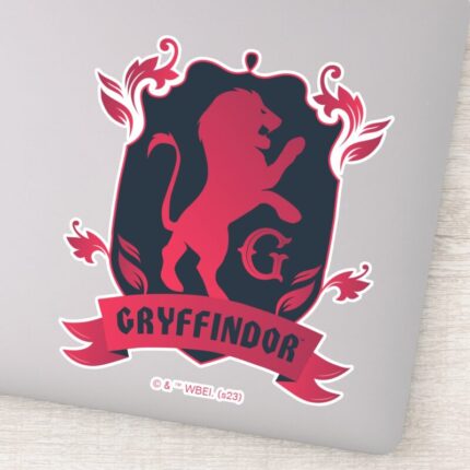 Ornate GRYFFINDOR™ House Crest Sticker