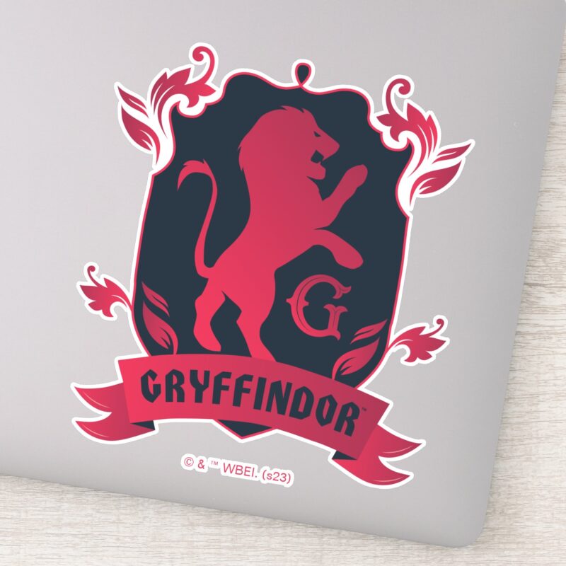 Ornate GRYFFINDOR™ House Crest Sticker Ornate GRYFFINDOR™ House Crest Sticker