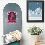 Ornate GRYFFINDOR™ House Crest Sticker