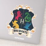 Ornate HOGWARTS™ House Crest Sticker