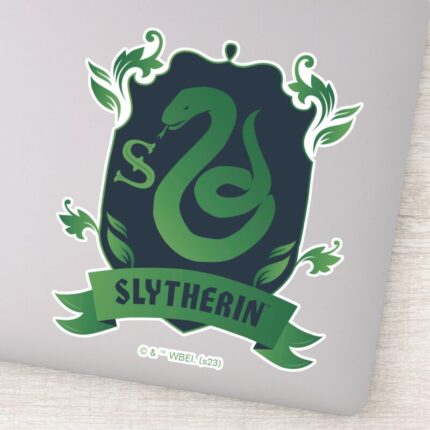 Ornate SLYTHERIN™ House Crest Sticker