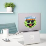 Oscar Smiling Face With Sunglasses Sticker