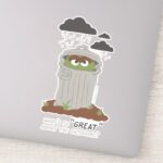 Oscar The Grouch Whats So Great About The Outdo Sticker
