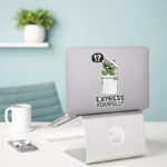 Oscar The Grouch Express Yourself Sticker