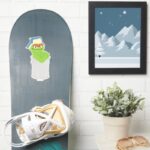 Oscar The Grouch Trash Can Lean Sticker