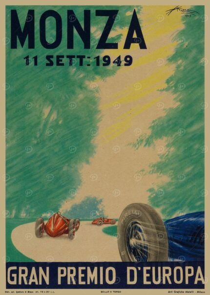 Oslo Grand Prix Gardermoen Airfield Poster