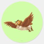 Owl Classic Round Sticker