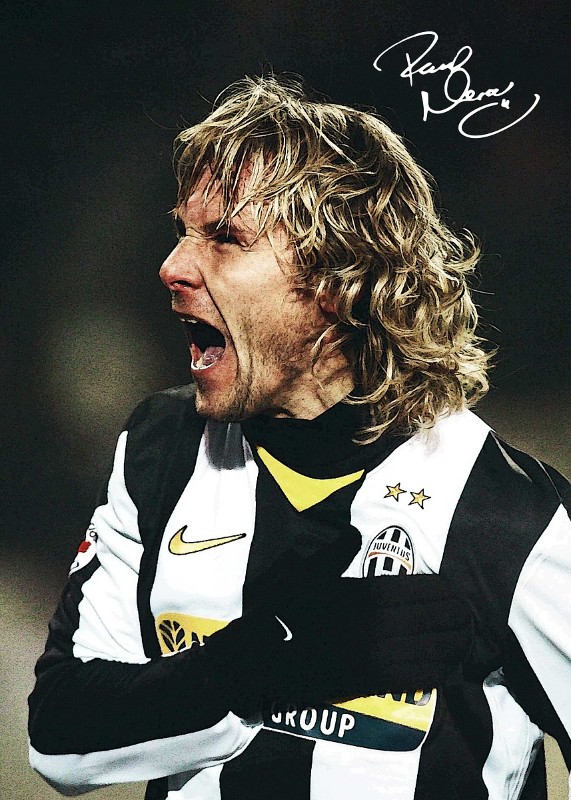 PAVEL NEDVED Soccer Poster