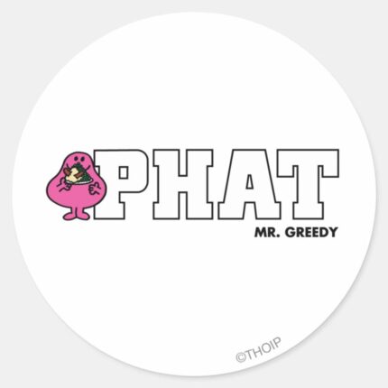 PHAT CLASSIC ROUND STICKER