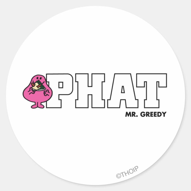 PHAT CLASSIC ROUND STICKER PHAT CLASSIC ROUND STICKER