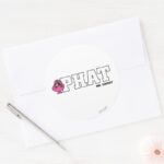 PHAT CLASSIC ROUND STICKER