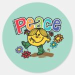 Peace Classic Round Sticker
