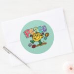 Peace Classic Round Sticker