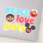 Peace Love Unity Sticker