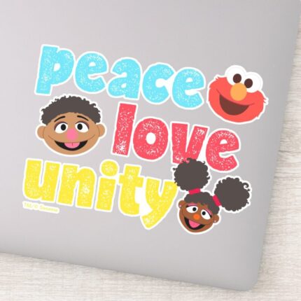 Peace Love Unity Sticker