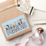 Peanuts Gang Group Lineup Rectangular Sticker