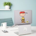 Peanuts Charlie Brown Baseball Smile Sticker