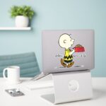 Peanuts Charlie Brown With Snoopys Dish Sticker