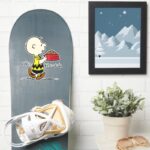 Peanuts Charlie Brown With Snoopys Dish Sticker