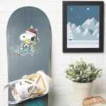 Peanuts Christmas Love And Lights Sticker