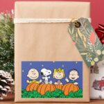 Peanuts Its The Great Pumpkin Charlie Brown Rectangular Sticker