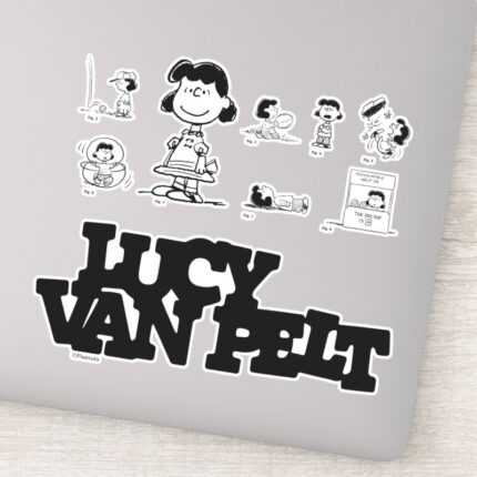 Peanuts Lucy Sticker