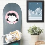 Peanuts Lucys Faces Sticker